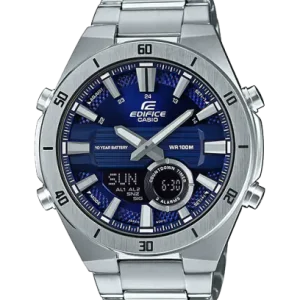 Casio Edifice Analog Digital Blue Dial Watch ERA110D-2A