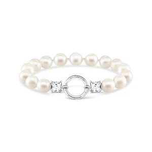 THOMAS SABO Bracelet pearls silver