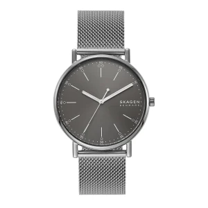 Skagen Signatur Eco-Friendly Gray Mesh Watch SKW6577