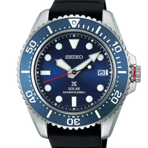 Seiko Prospex Solar Divers 200M Blue Dial Mens Watch SNE593P
