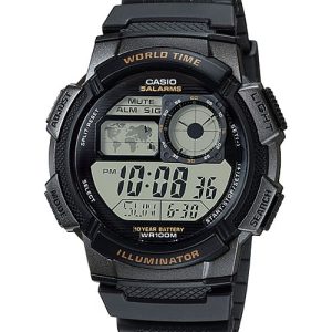 Casio Illuminator World Time Men's Watch AE1000W-1A