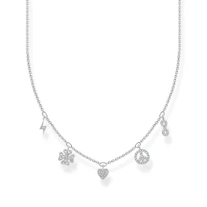 Thomas Sabo Necklace With Symbols Silver