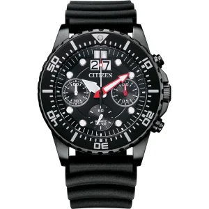 Citizen Quartz Black on Black Chronograph Men's Watch AI7005-12E
