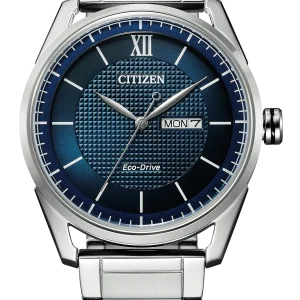 Citizen Eco-Drive Blue Dial Stainless Steel Watch AW0081-89L