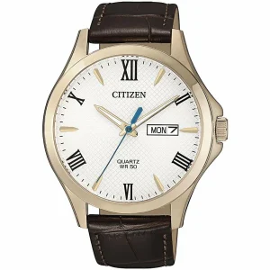 Citizen Brown Leather Dress Watch BF2023-01A