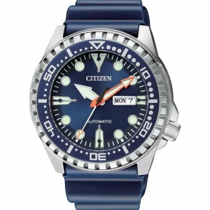 Citizen Automatic Marine Sport Men's Watch Rubber Strap NH8381-12L