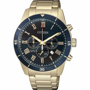 Citizen Gold Tone Chronograph Watch AN8169-58L