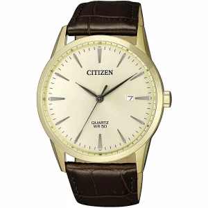 Citizen Dress Brown Leather Mens Watch BI5002-14A