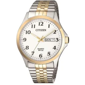 Citizen Quartz Two-Tone Mens Watch BF5004-93A