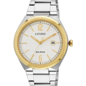 Citizen Eco-Drive White Dial Watch AW1374-51A