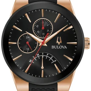 Bulova The Futuro Black on Black Men's Watch 97C111