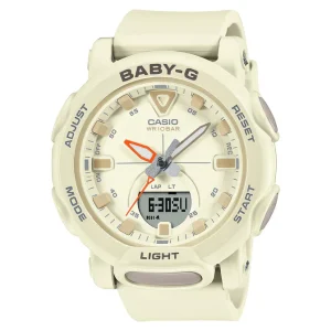 Baby-G Standard Analog Digital Beige Resin Band Watch BGA310-7A