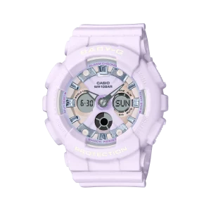 Baby-G Standard Analog Digital Light Purple Watch BA130WP-6A