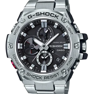 G-Shock Solar Stainless Steel Connected Series Mens Watch GSTB100D-1A
