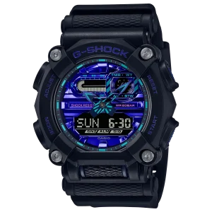 G-Shock DUO Virtual Blue Series Mens Watch GA900VB-1A
