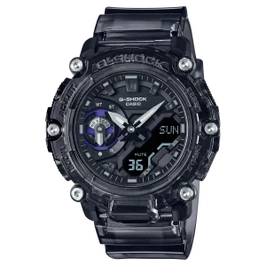 G-Shock DUO Carbon Sound Wave Transparent Mens Watch GA2200SKL-8A