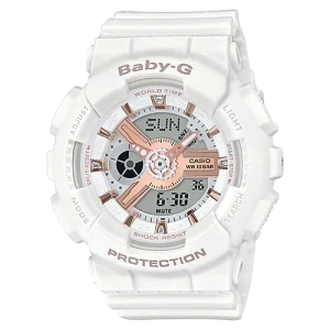 Baby-G DUO Rose Gold Accent BA110RG-7A