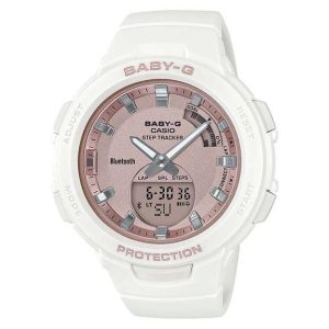 Baby- G Pink Dial Bluetooth Watch BSAB100MF-7A