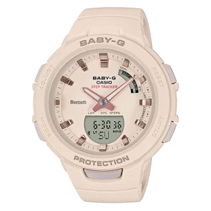 Baby- G G-Squad Beige Bluetooth Watch BSAB100-4A1