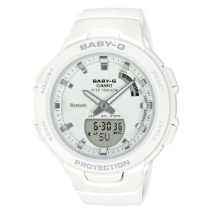 Baby- G White Bluetooth Watch BSAB100-7A