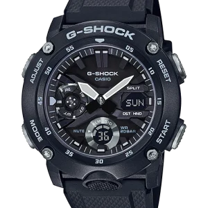 G-Shock Carbon Core Black Resin Band Watch GA2000S-1A