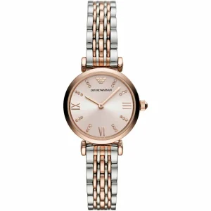Emporio Armani Women's Quartz Watch with Pink Dial AR11223