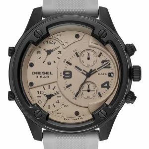 Diesel Boltdown Chronograph Steel Silicone Mens Watch Dz7416