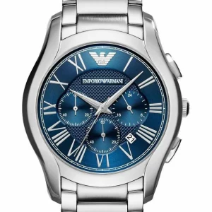 Emporio Armani Mens Elegant Blue Dial Watch AR11082