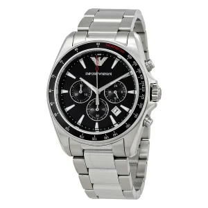 Emporio Armani Sigma Men's Chronograph Watch Black Dial EA1234