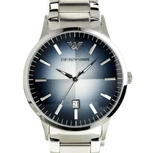 Emporio Armani Renato Blue Dial Steel Mens Watch AR2472