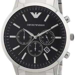 Emporio Armani Silver Men's Chronograph Sportivo Watch Model AR2447
