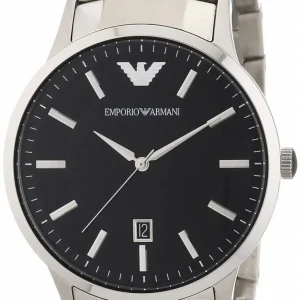 Emporio Armani Stainless Steel Men's Watch with Date AR2457