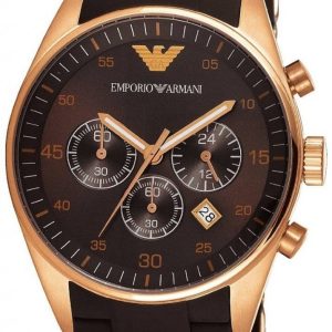 Emporio Armani Stainless Steel Men's Chronograph Watch AR5890