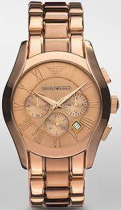 Armani Emporio Men's Chronograph Rose Gold Watch Marco AR0365