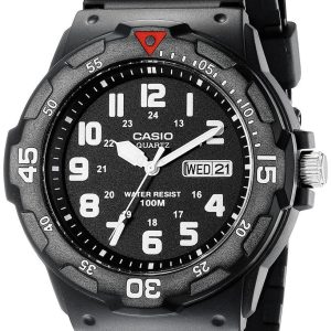 Casio Black Resin Dive Watch MRW200H-1B