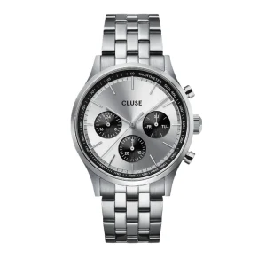 CLUSE Antheor Multifunction Silver Dial Stainless Steel Watch CW21007