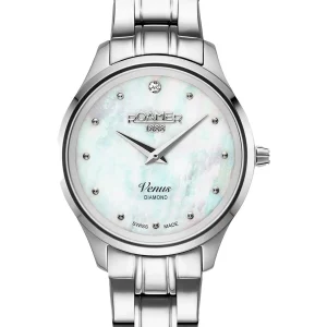Roamer Venus Diamond 30mm Stainless Steel Strap Watch