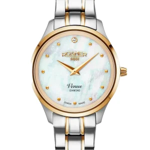 Roamer Venus Diamond 30mm Two Tone Stainless Steel Strap Watch