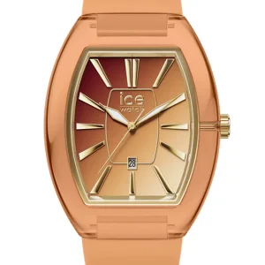 Ice Boliday Dome Peach Cherry Sunset Small Watch