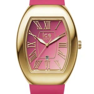 Ice Boliday Dome Metal Pink Gold Small Watch