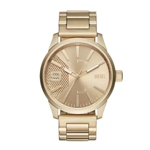Diesel Rasp Gold Stainless Steel Gold Dial Watch DZ1761