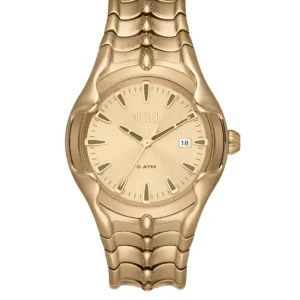 Diesel Vert Gold Stainless Steel Gold Dial Watch DZ2186