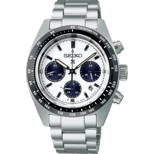 Seiko Prospex Solar Chronograph Watch SSC813P Panda Dial