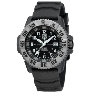 Luminox Mil-Spec Black Dial Grey Rubber Strap 46MM Watch XL.3351.1.SET