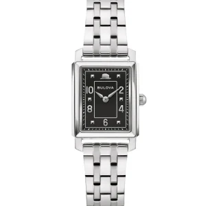 Bulova Frank Sinatra "The Very Thought of You" 33MM Black Dial Watch 96L341