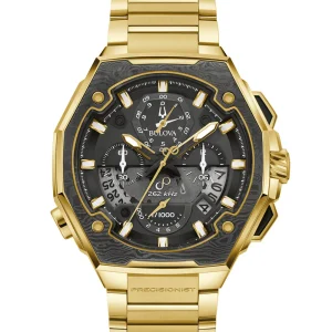 Bulova Series X Special Edition Black Dial Stainless Steel Watch 98B429