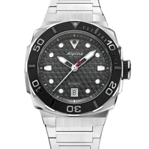 Alpina Seastrong Diver Extreme Automatic Grey Dial Stainless Steel Watch AL-525G3VE6B