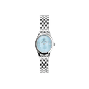 Daniel Wellington Ophelia Mini Beans Link Ice Blue Dial Watch DW00100809