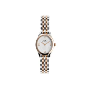 Daniel Wellington Ophelia Mini Beans Link White Dial Watch DW00100810