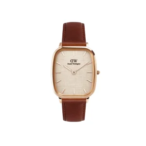 Daniel Wellington Marlon St Mawes Vintage Linen Pattern Dial Watch DW00100816